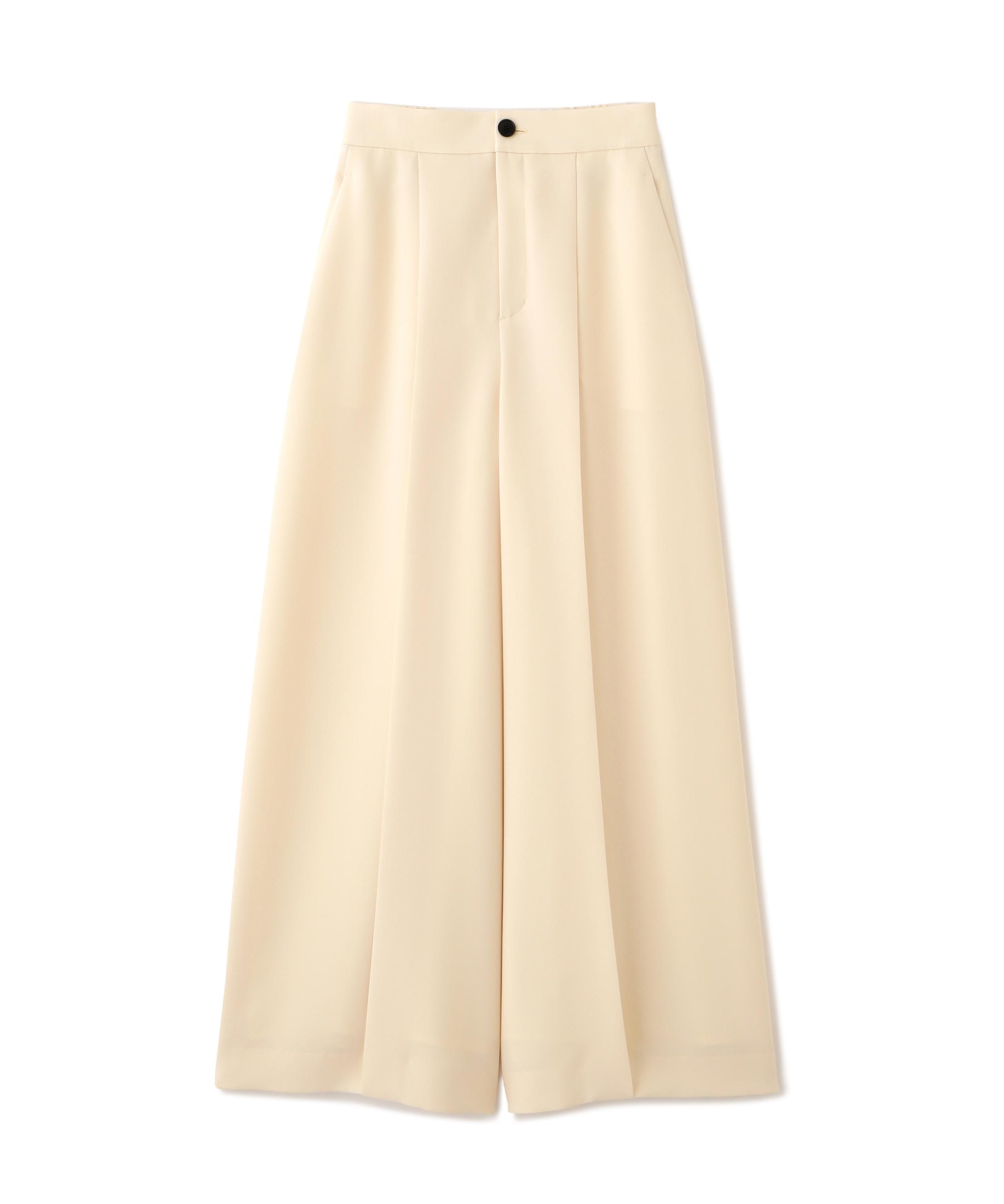 ADORE ◆シルキーダブルクロスパンツ ホワイト 38 ADORE ◆シルキーダブルクロスパンツ ホワイト 38