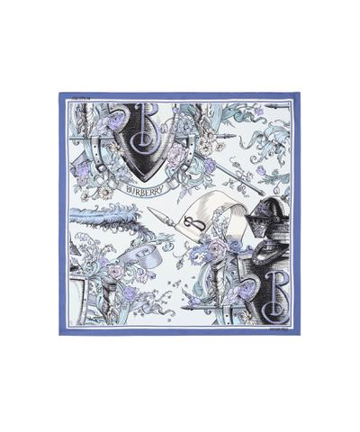 Etched Knight Silk Scarf