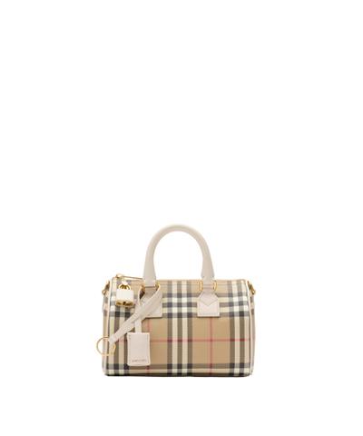 ミニ チェック ボウリングバッグ