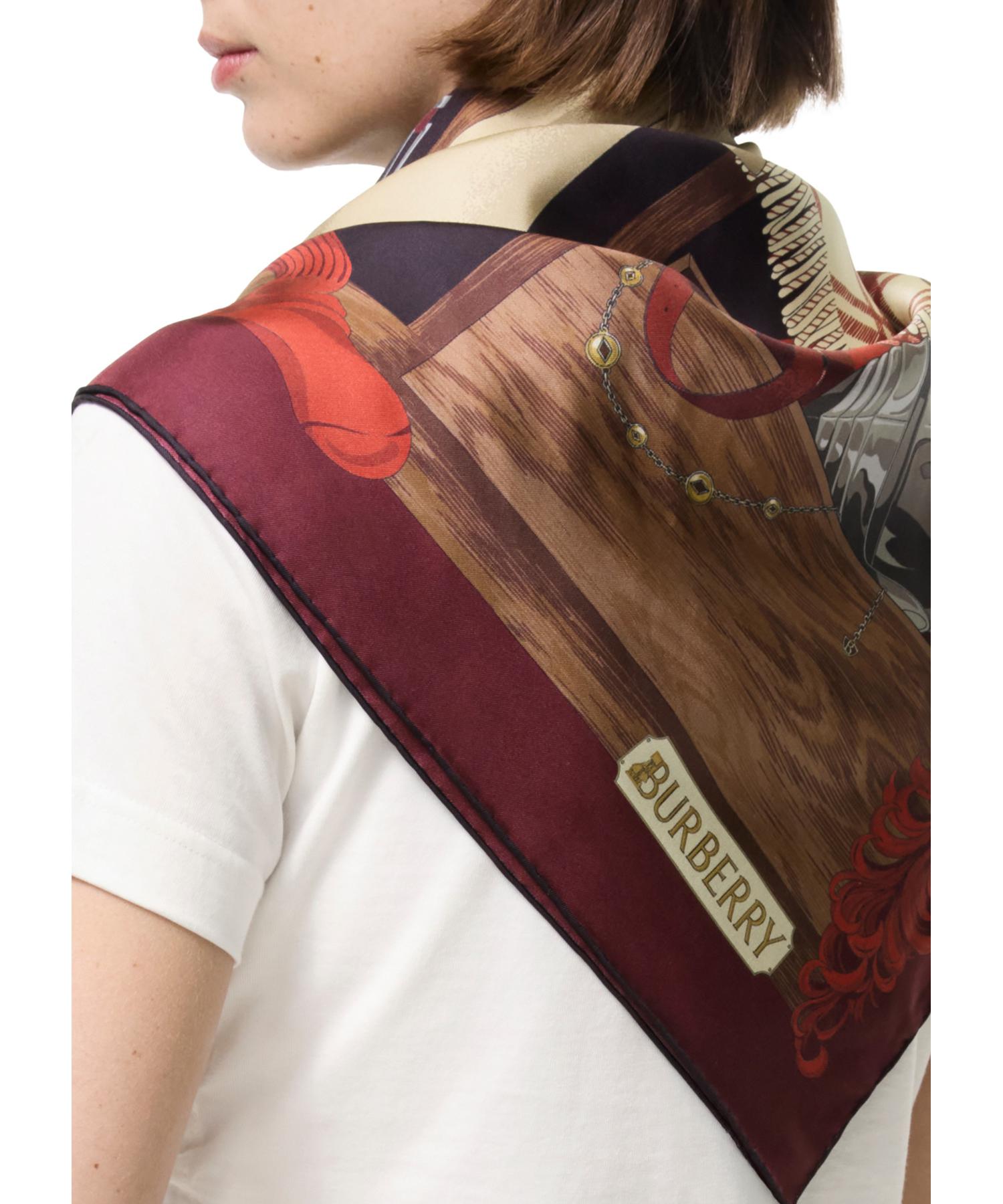 ワードローブ シルクスカーフ(O10785743)｜阪急百貨店公式通販サイト