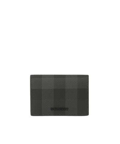 チェック フォールディング カードケース