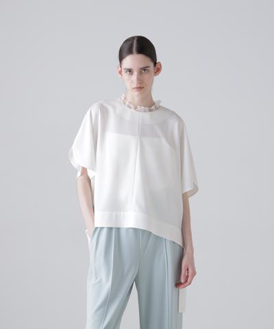 ドライタッチジョーゼットブラウス