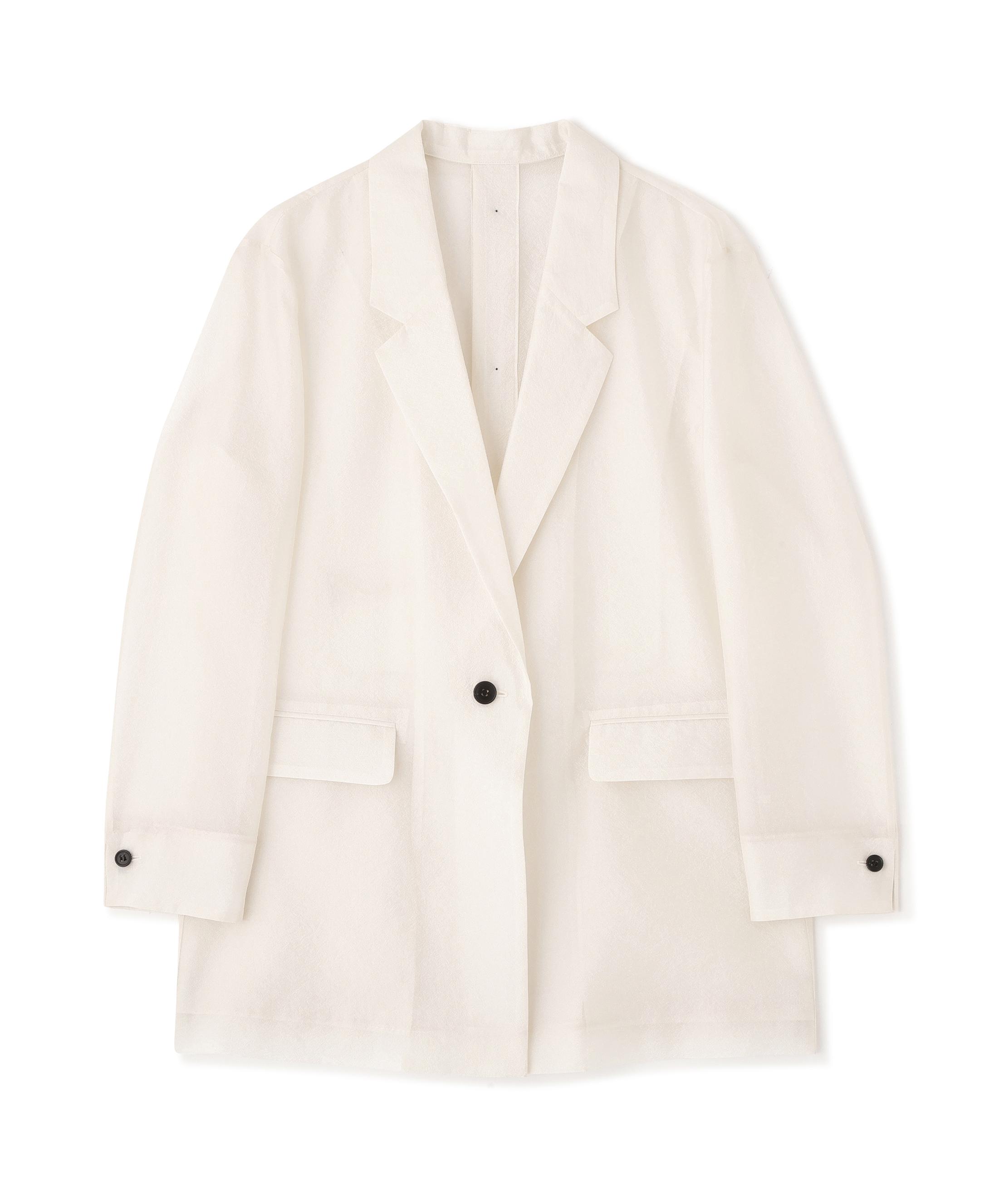 ADORE アドーア ライトボンディング　 ブルゾン　ジャケット　ホワイト　系 セール】 ライトボンディング （テーラードジャケット）｜ADORE