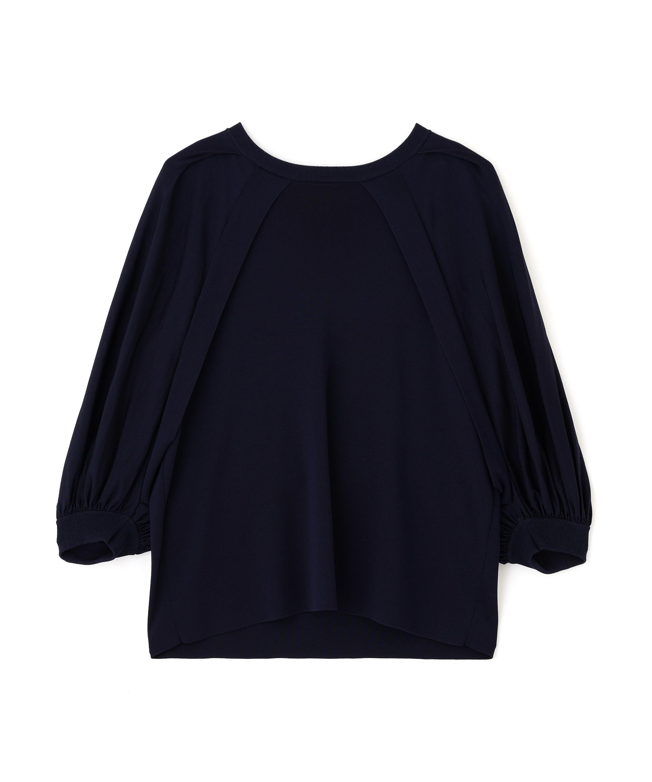 ADORE ◆レイヤードスリーブニット ネイビー 38 ADORE ◆レイヤードスリーブニット ネイビー 38