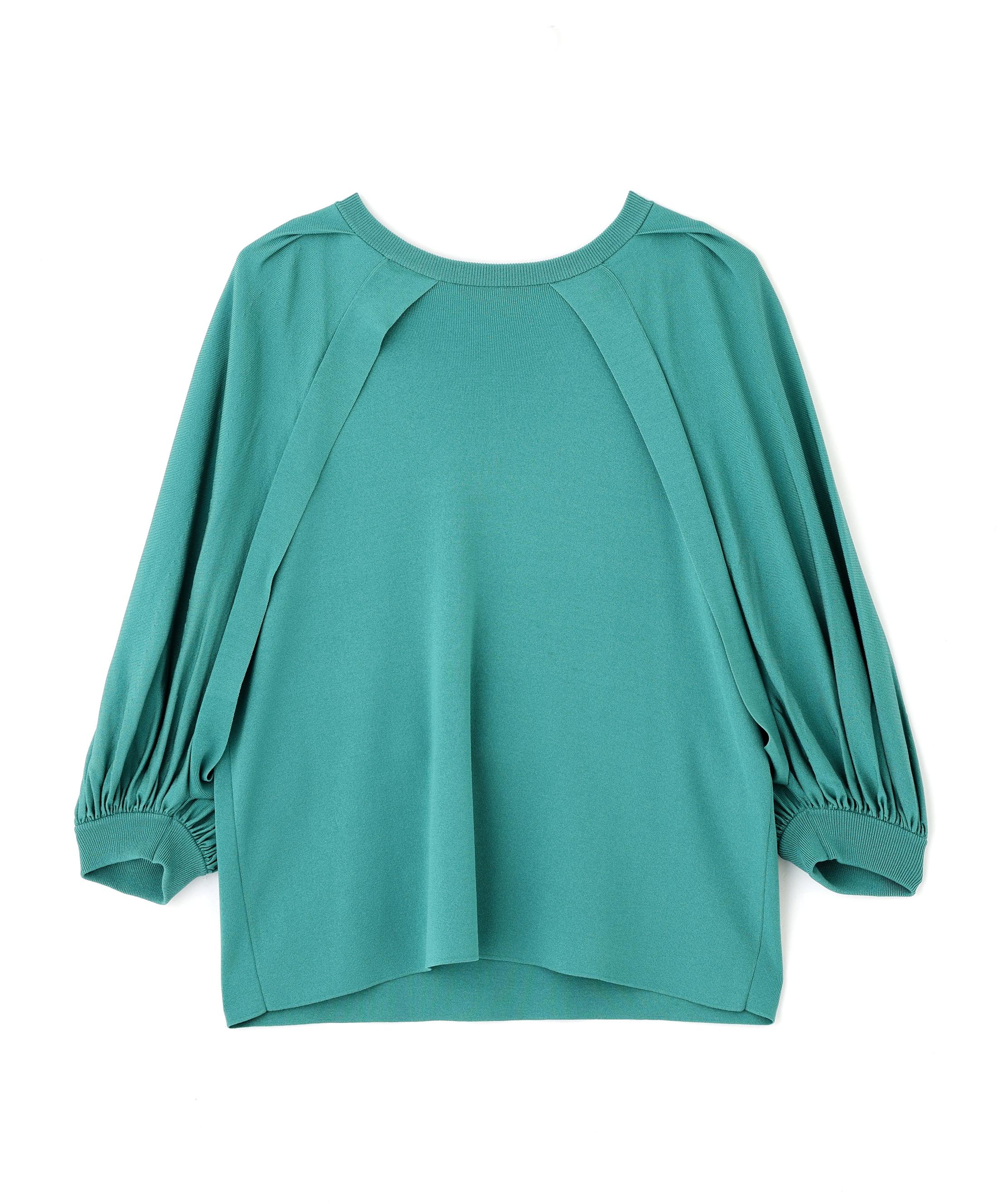 ADORE ◆レイヤードスリーブニット グリーン 38 ADORE ◆レイヤードスリーブニット グリーン 38