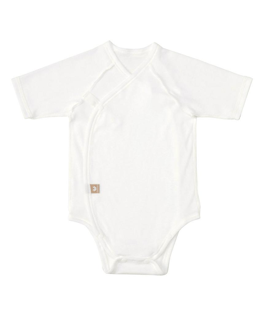 WACOALBABY ベビーロンパース(BGS385) ホワイト 50-60 WACOALBABY ベビーロンパース(BGS385) ホワイト 50-60