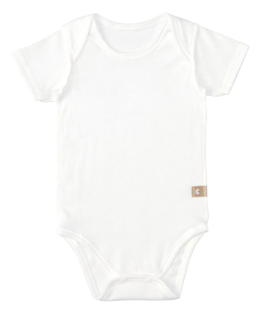 WACOALBABY ベビーロンパース(BGS485) ホワイト 70-80 WACOALBABY ベビーロンパース(BGS485) ホワイト 70-80