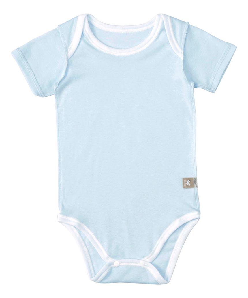 WACOALBABY ベビーロンパース(BGS485) サックス 80-90 WACOALBABY ベビーロンパース(BGS485) サックス 80-90