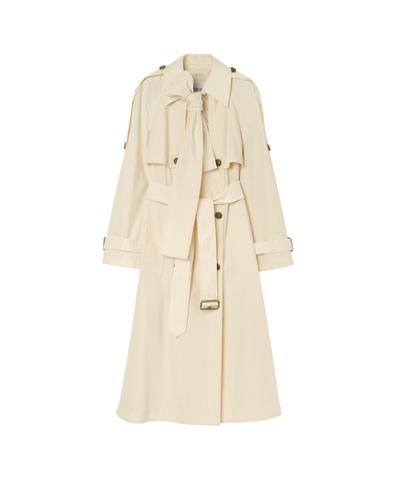 ロング キャンバス トレローズ トレンチコート