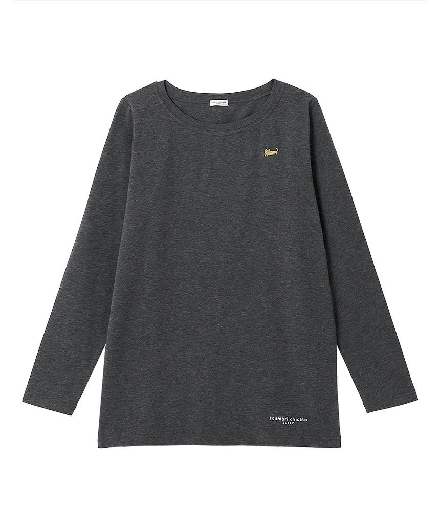 tsumorichisato トップス(UTX555) ブラック M tsumorichisato トップス(UTX555) ブラック M
