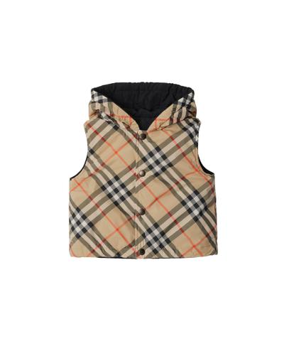 リバーシブル チェック ベスト