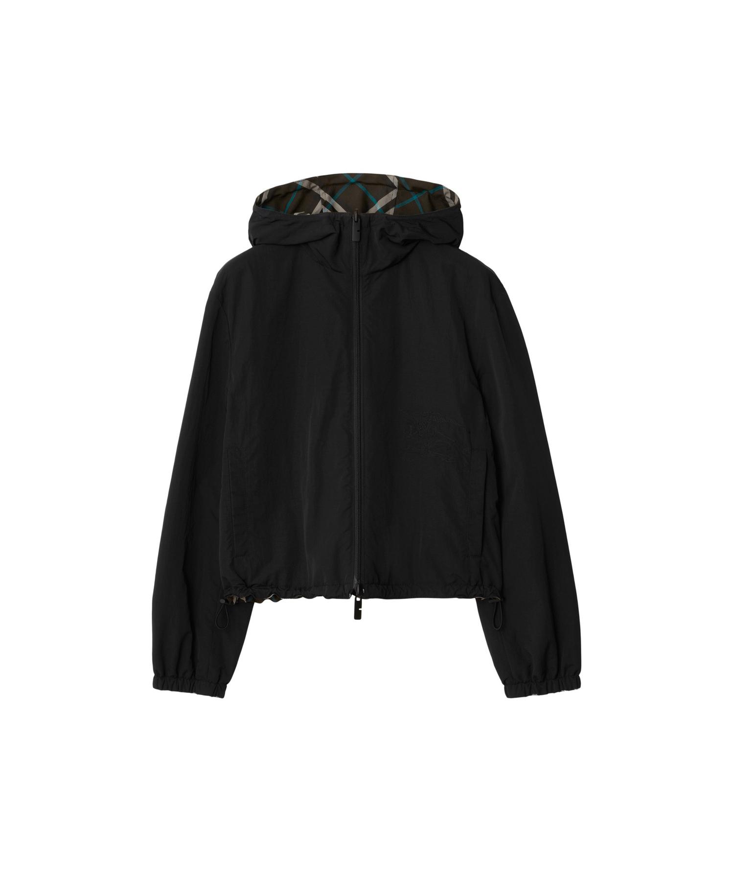 クロップド リバーシブル チェック ジャケット(O10624456)｜阪急百貨店