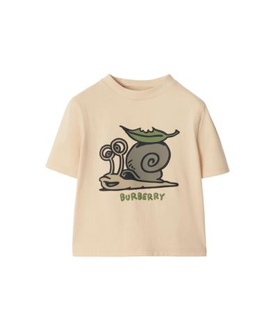 スネイル コットンTシャツ