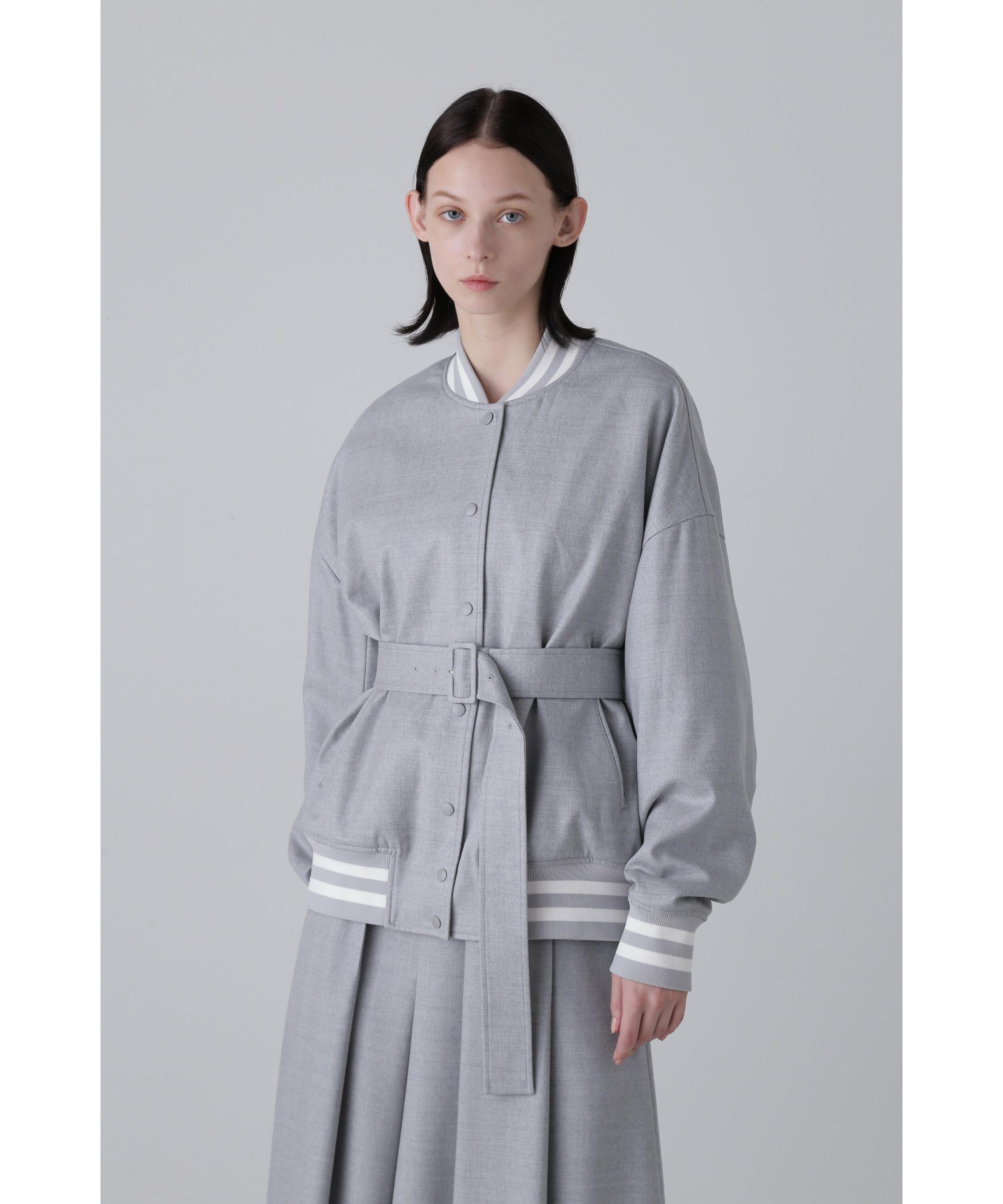 定価6万 ADORE ウールビーバージャケット グレー 38 定価6万 ADORE ウールビーバージャケット グレー 38