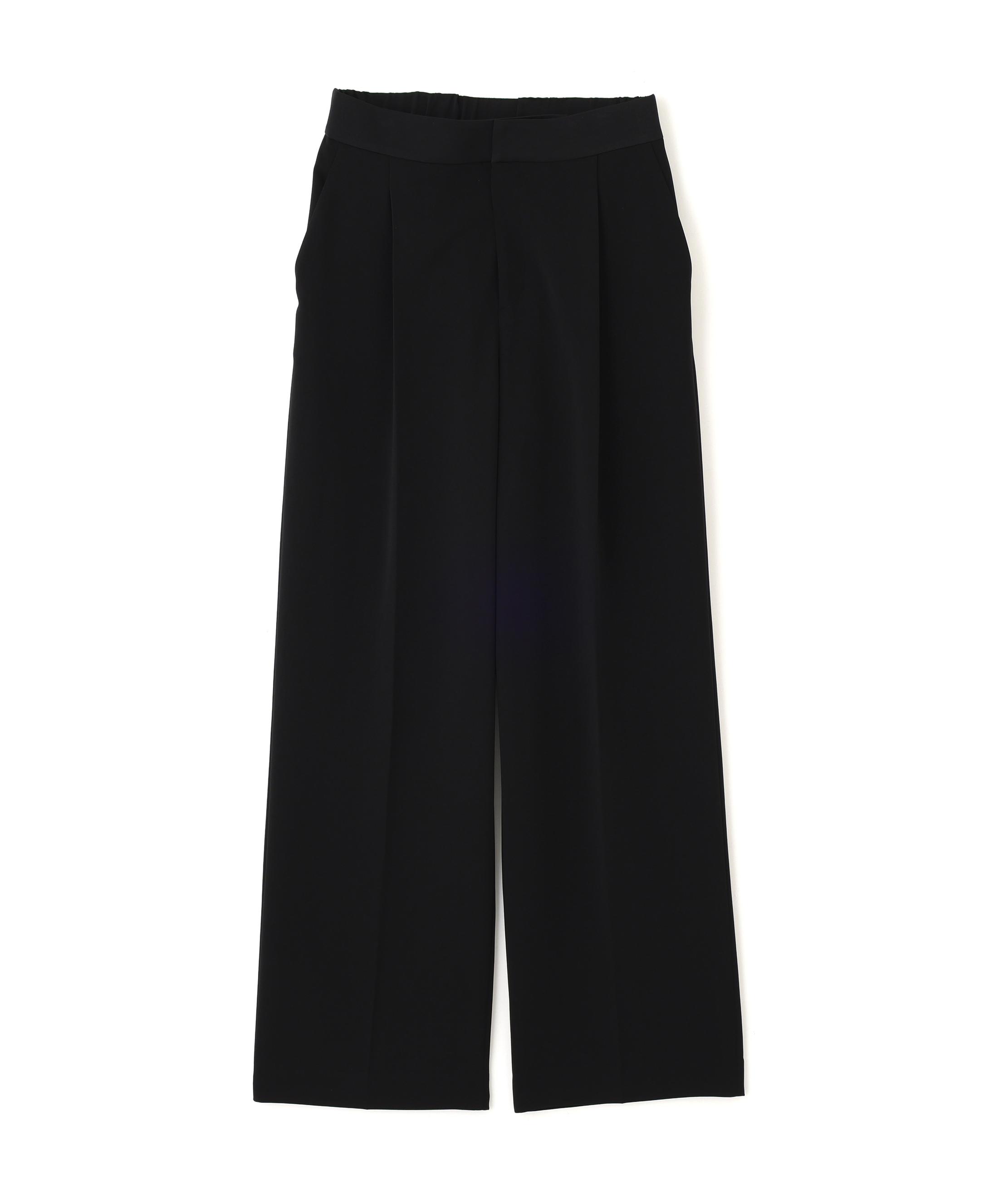ADORE ストレッチジョーゼットパンツ ブラック 36 ADORE ストレッチジョーゼットパンツ ブラック 36