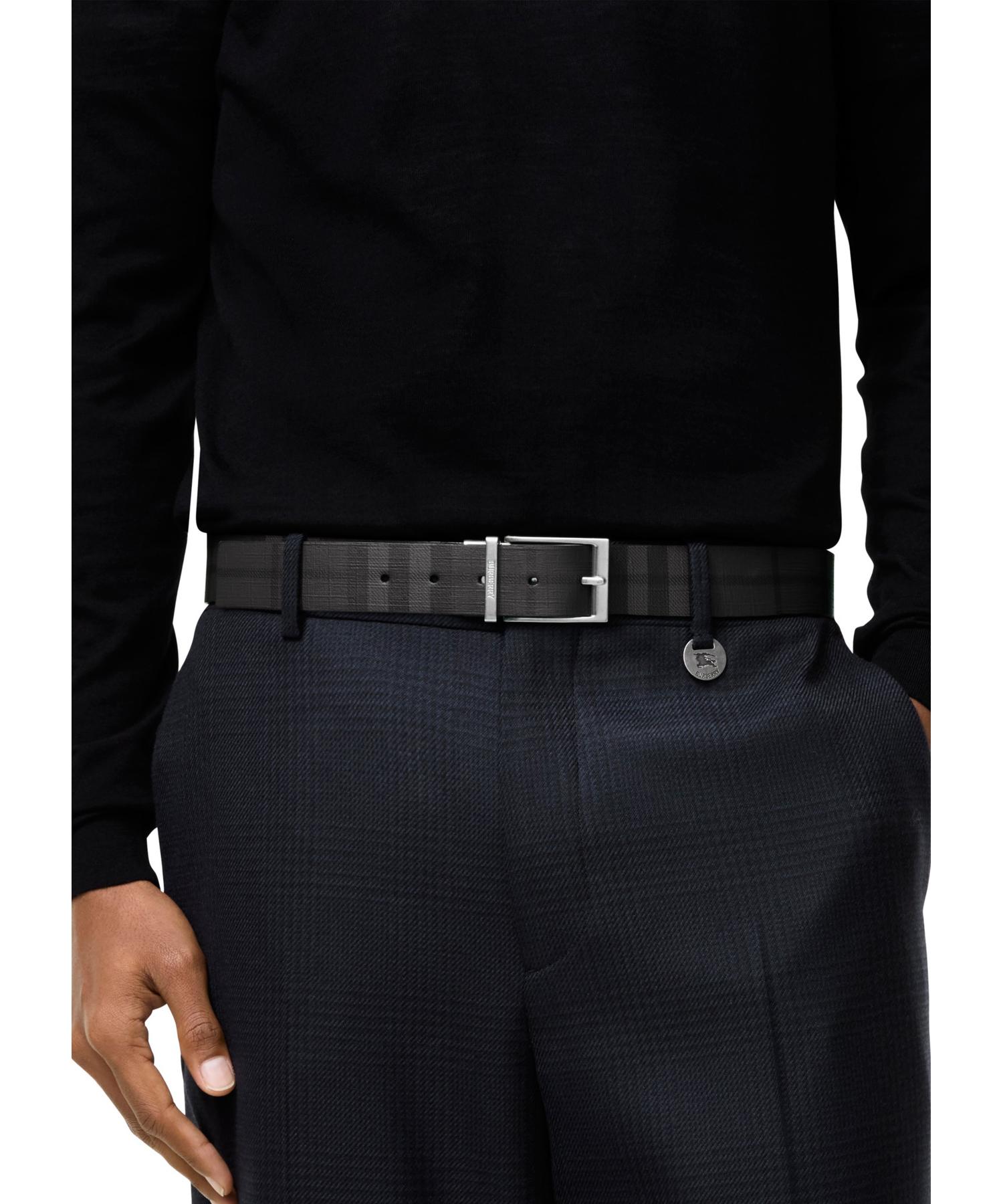 リバーシブル チェックベルト(O10785745)｜HANKYU MEN'S / 阪急メンズ
