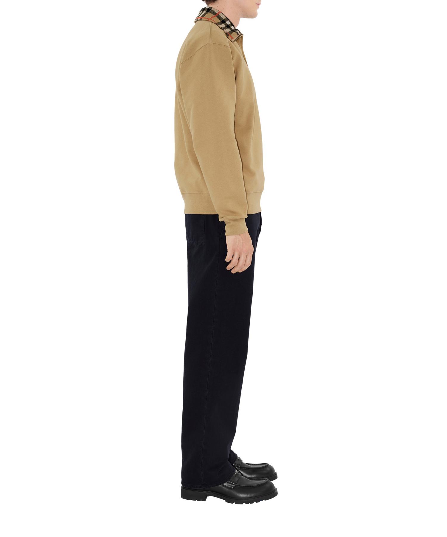 チェックカラーコットンハーフジップスウェットシャツ 三越伊勢丹 | burberry/バーバリー通販 | チェックカラー