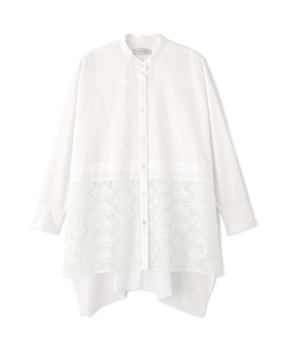 ◆レーシーヘムブラウス