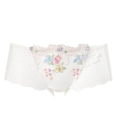 リボンブラ□＜胸もとフィットながもち＞　ペア　レディスショーツ（ボーイレングス）（ＰＸＢ６００）