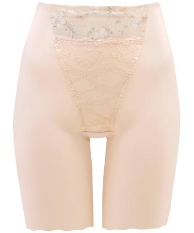 肌あたりやさしいＣＯＴＴＯＮ　ｃｏｌｌｅｃｔｉｏｎ　ガードル（ロング丈）（ＧＲＣ４２１）