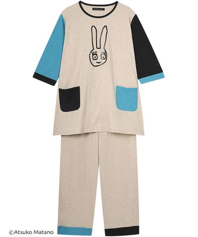 レディスパジャマ　上下セット（ＨＤＴ２０７）