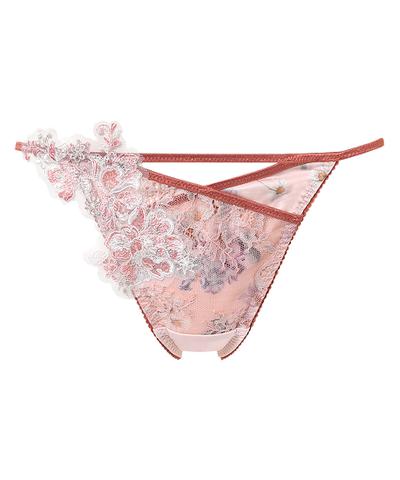 リボンブラ□＜脇すっきり＞　ペア　レディスショーツ（Ｔバック）（ＰＸＢ４７３）