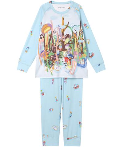 レディスパジャマ　上下セット（ＵＤＸ５９０）