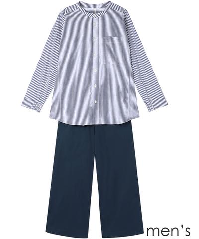 寝返りしやすい立体設計　メンズパジャマ　上下セット（ＹＧＸ５１０）
