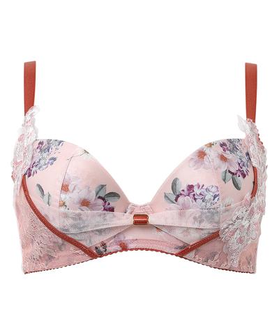 リボンブラ□＜脇すっきり＞　ワイヤーブラ（３／４カップ）（ＢＸＢ４７３）