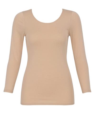 ふんわりあったかタイプ　レディスインナー　トップ（８分袖）（ＣＬＤ３１１）