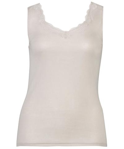 ＷＡＣＯＡＬコットン　オーガニックコットン１００％ゆったりタイプ　レディスインナー　トップ（ノースリーブ）（ＣＬＢ６３９）