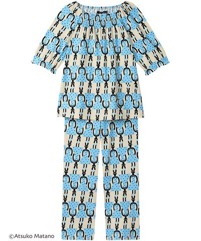 レディスパジャマ　上下セット（ＨＤＸ２１５）