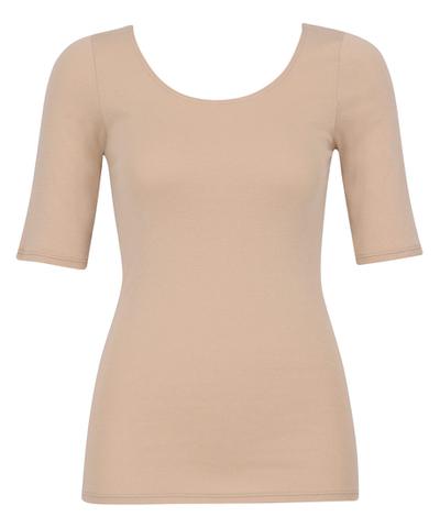 ふんわりあったかタイプ　レディスインナー　トップ（５分袖）（ＣＬＣ５１０）