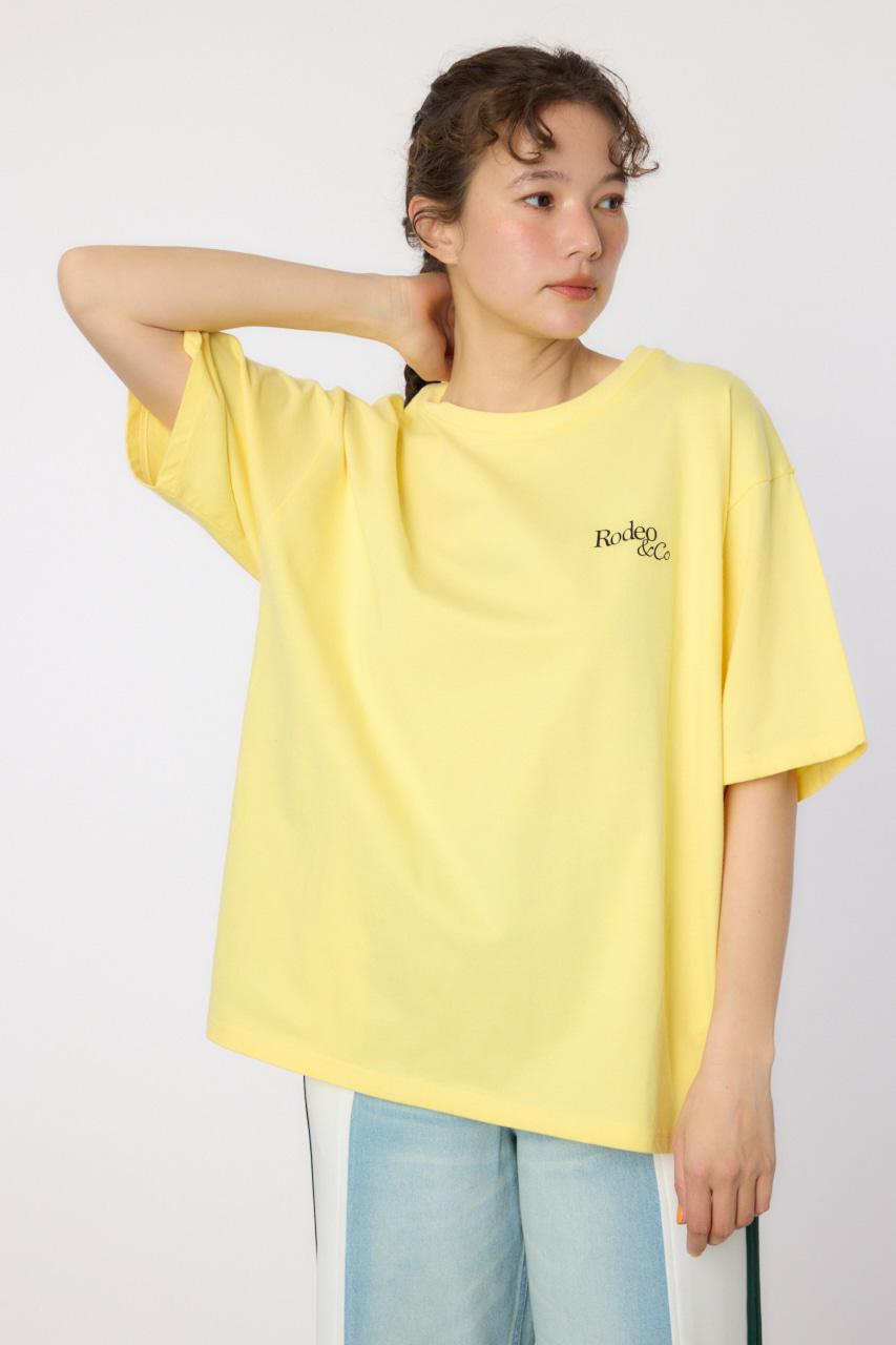 Flower Logo Embroidery Tシャツ[品番：BJLW0029972]｜RODEO