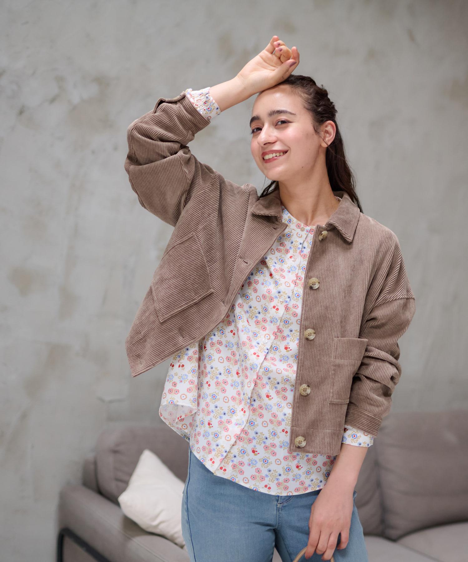 wcloset コーデュロイジャケット Fサイズ （◇ 厚けれ w closet
